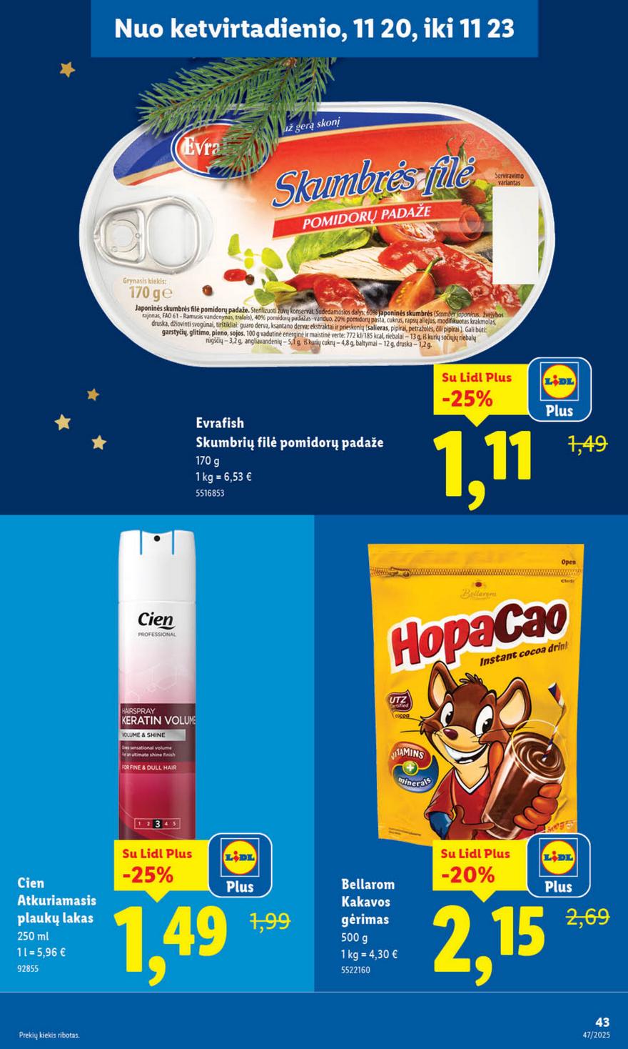 Lidl leidinys akcijos nuo 
  2025-11-17 iki 
  2025-11-23 | Leidinukas.lt puslapis 45