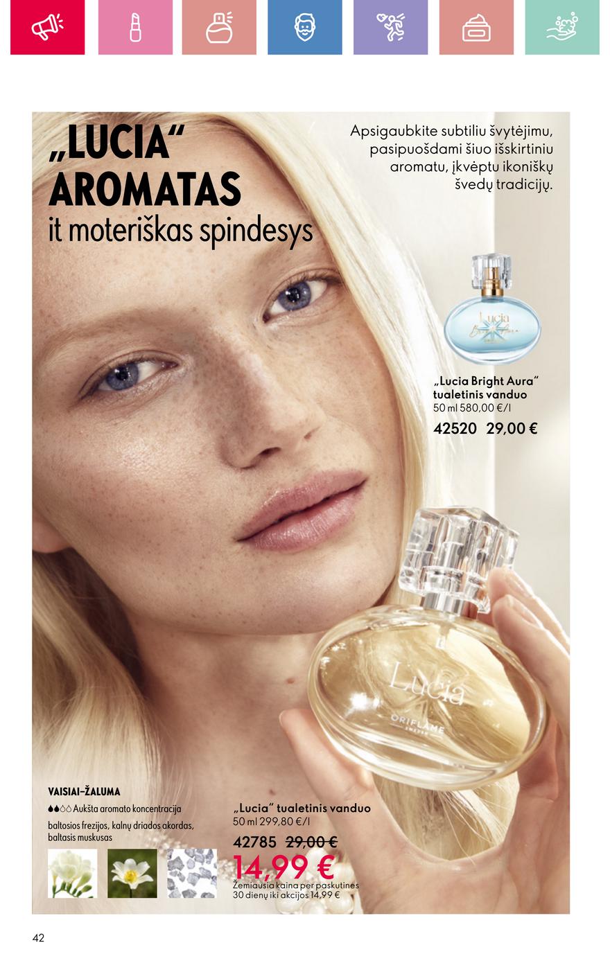 Oriflame katalogas akcijos nuo 
  2025-03-30 iki 
  2025-04-19 | Leidinukas.lt puslapis 42