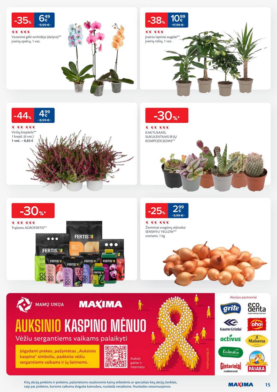 Maxima leidinukas akcijos nuo 
  2025-10-07 iki 
  2025-10-13 | Leidinukas.lt puslapis 15
