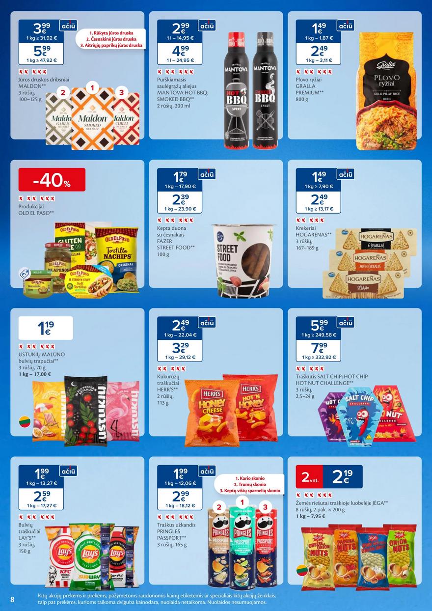 Maxima savaitinis leidinys 17 akcijos nuo 
  2025-04-22 iki 
  2025-04-28 | Leidinukas.lt puslapis 8