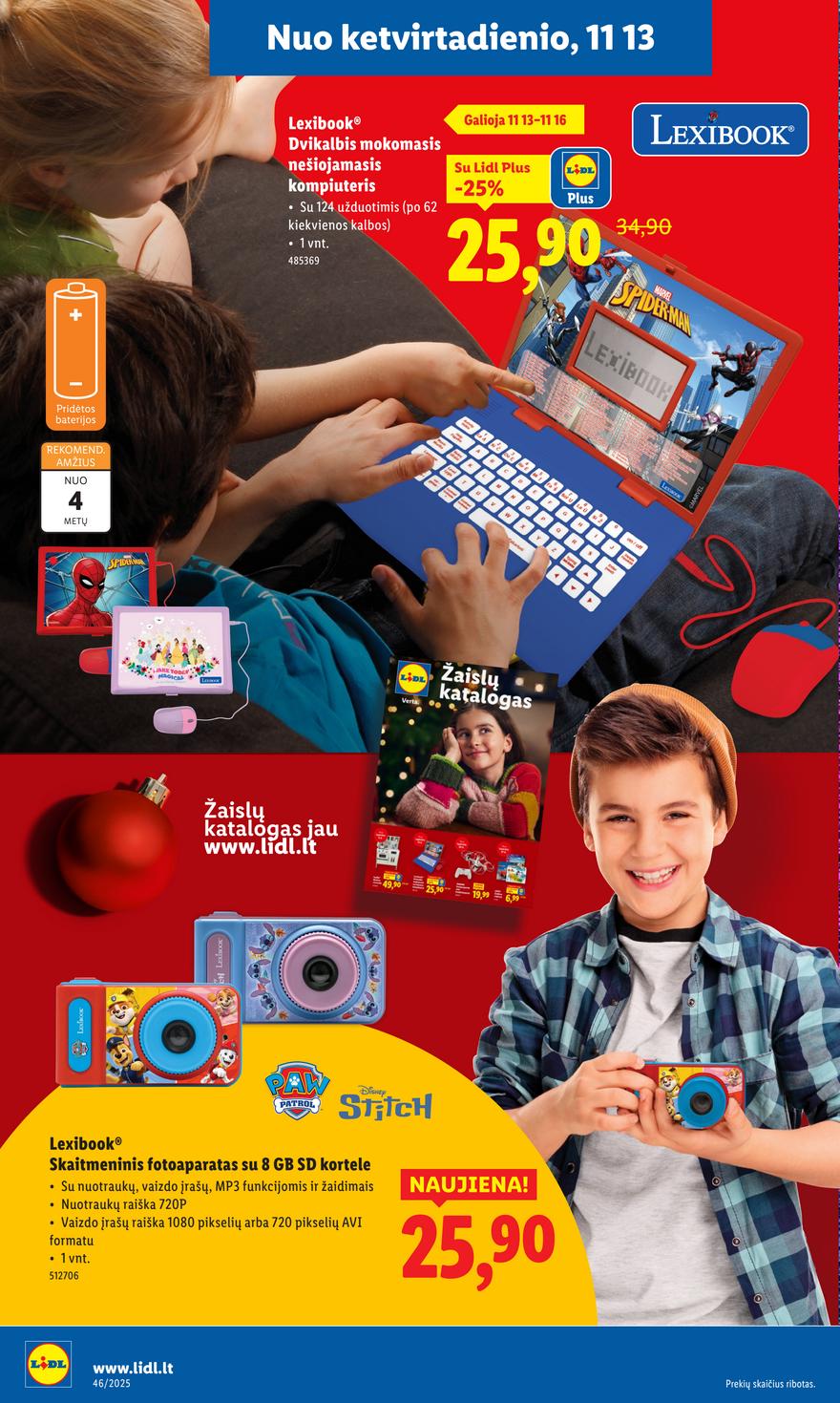 Lidl leidinys akcijos nuo 
  2025-11-10 iki 
  2025-11-16 | Leidinukas.lt puslapis 30