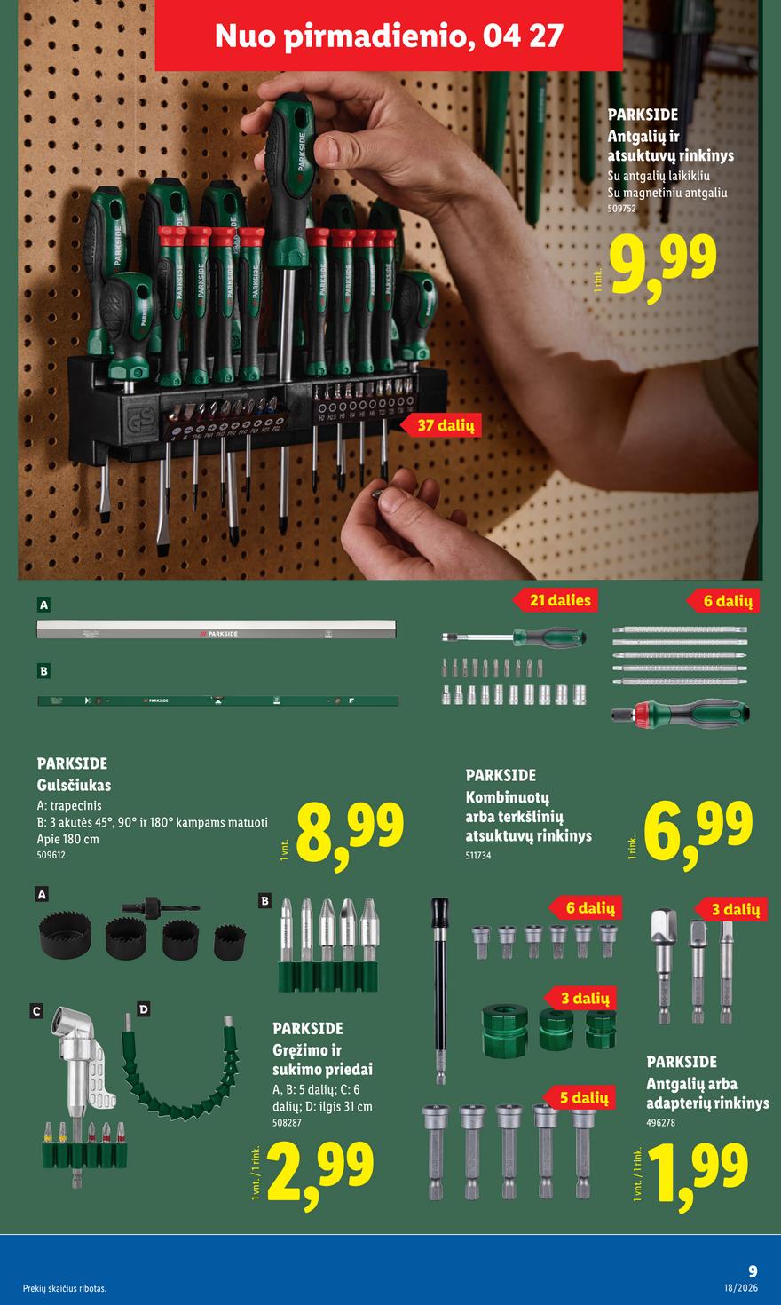 Lidl leidinys akcijos nuo 
  2026-04-27 iki 
  2026-05-03 | Leidinukas.lt puslapis 9