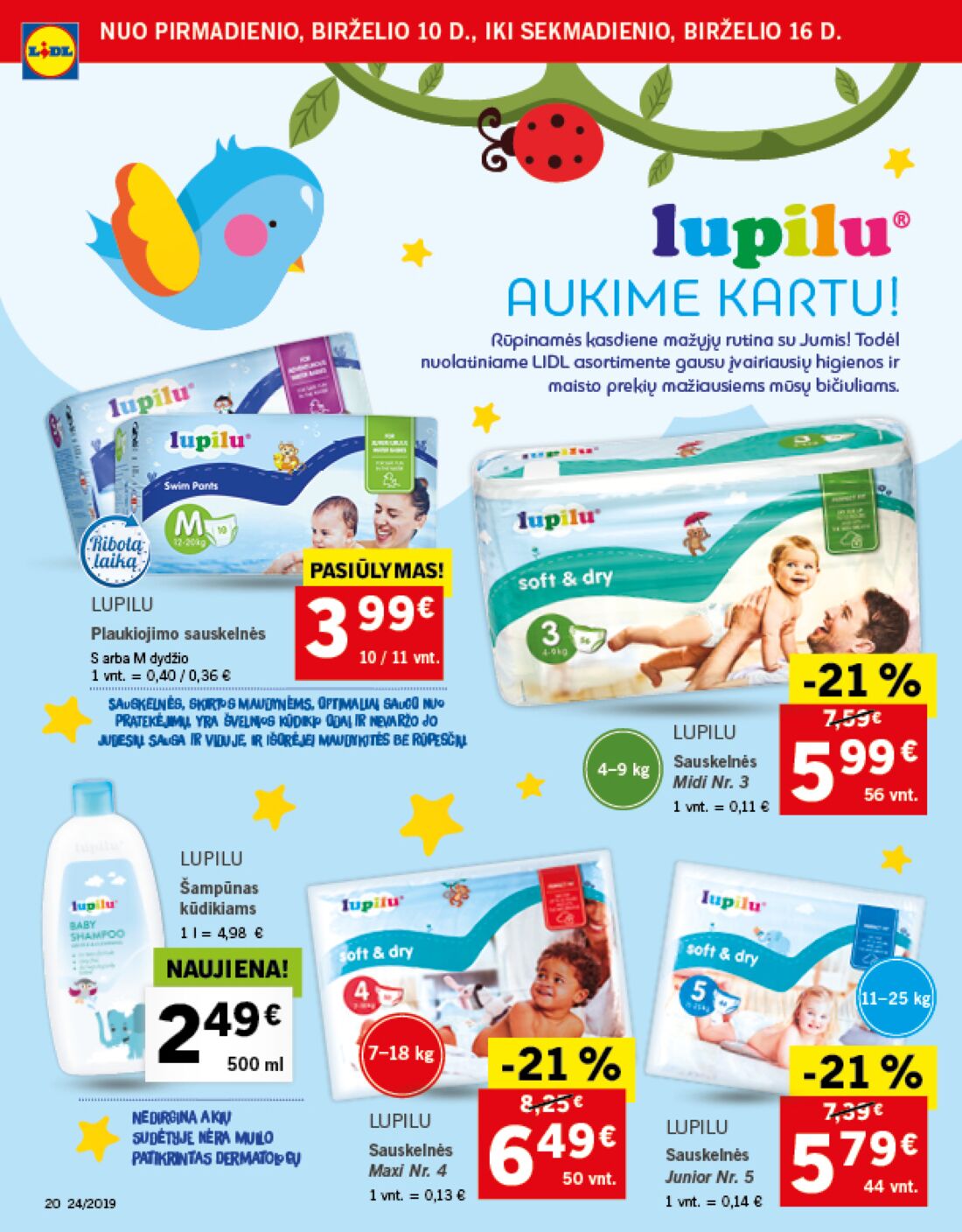 Lidl savaitinis leidinys akcijos nuo 
  2019-06-10 iki 
  2019-06-16 | Leidinukas.lt puslapis 20