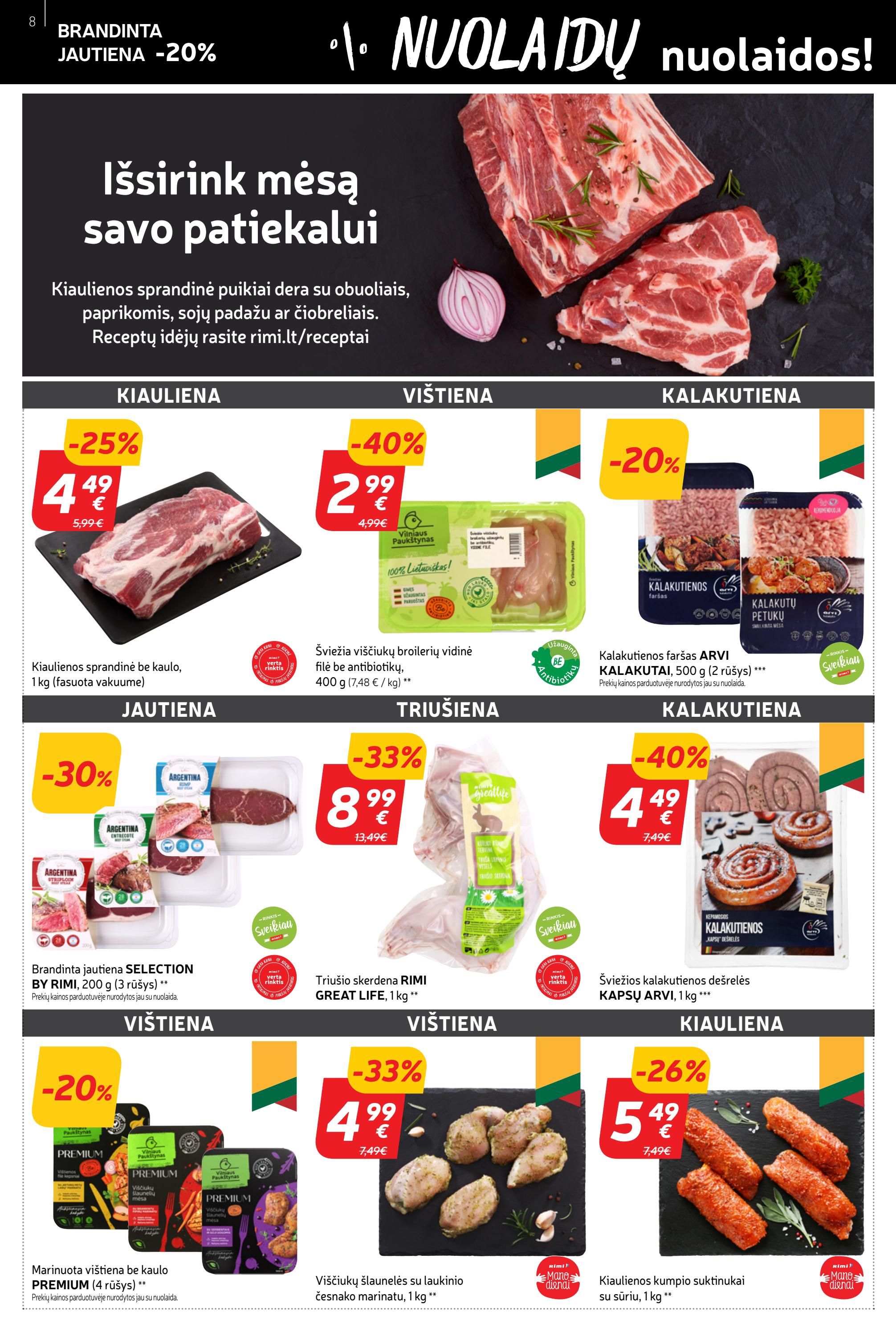Rimi savaitinis leidinys akcijos nuo 
  2023-03-07 iki 
  2023-03-13 | Leidinukas.lt puslapis 8