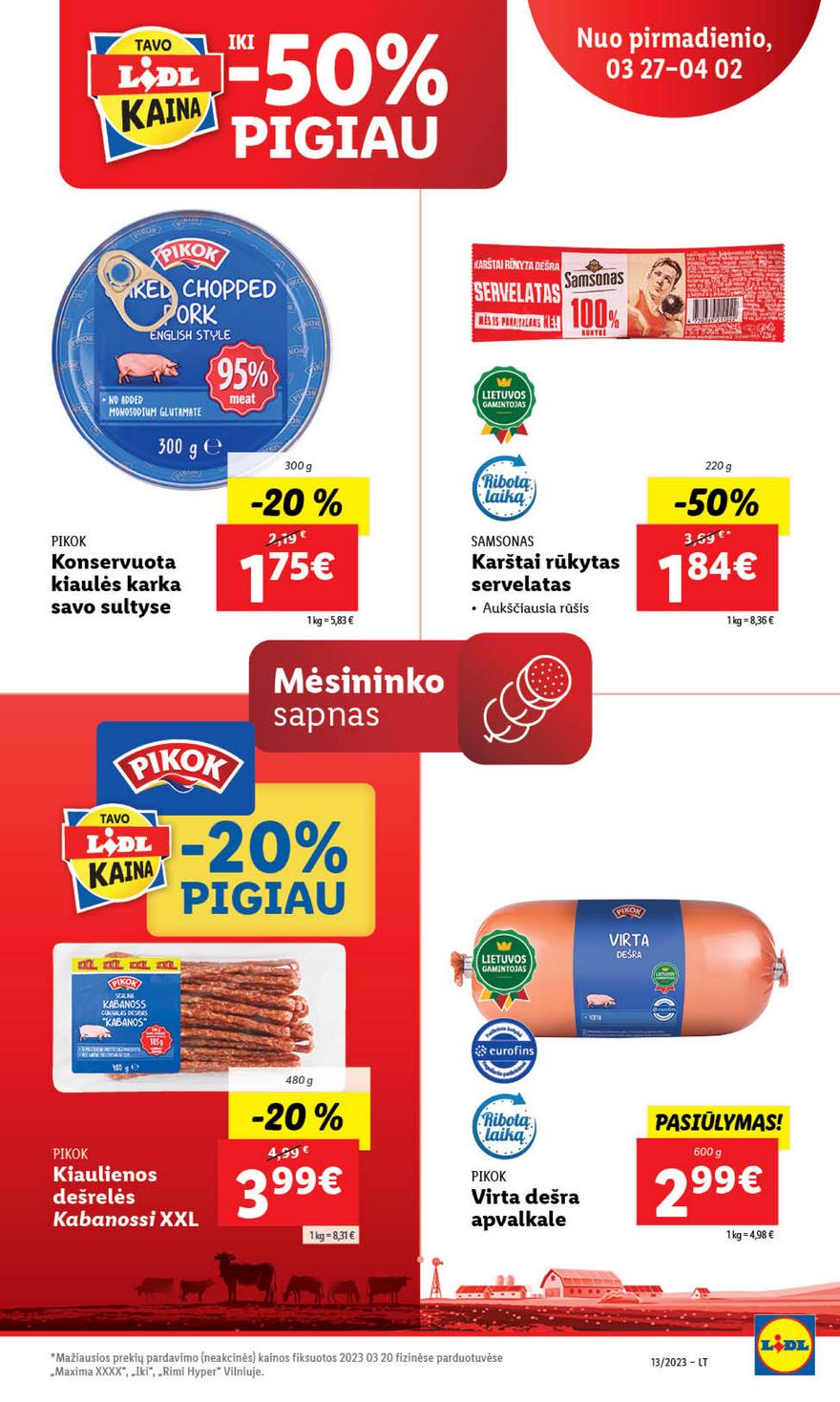 Lidl pasiūlymai akcijos nuo 
  2023-03-27 iki 
  2023-04-02 | Leidinukas.lt puslapis 44