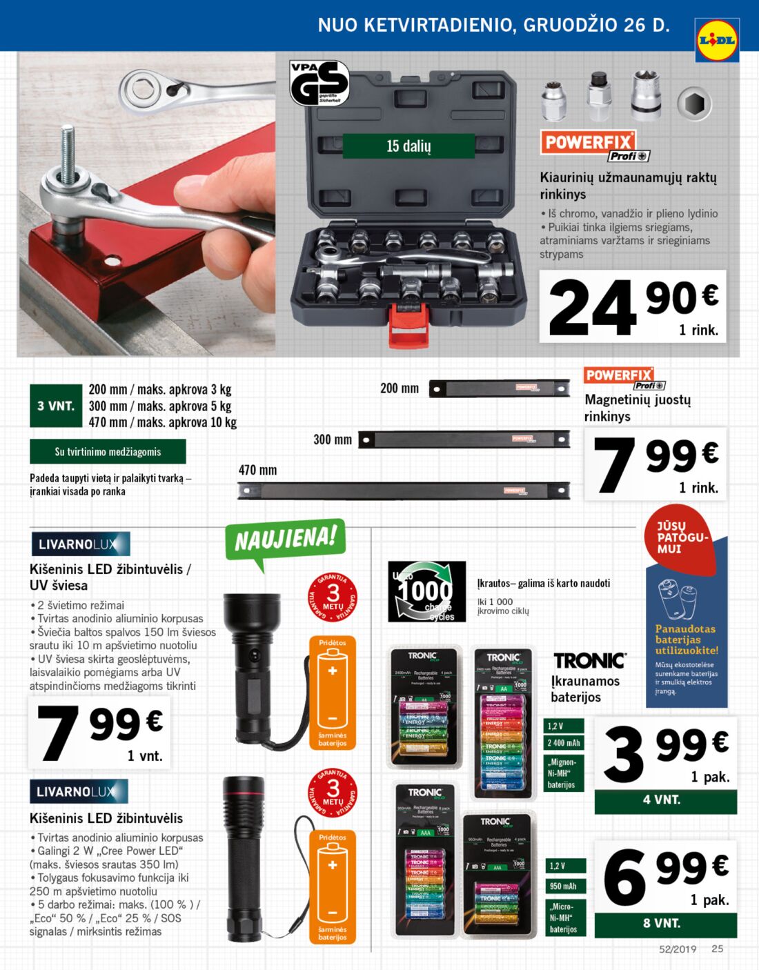 Lidl savaitinis leidinys akcijos nuo 
  2019-12-26 iki 
  2019-12-31 | Leidinukas.lt puslapis 25