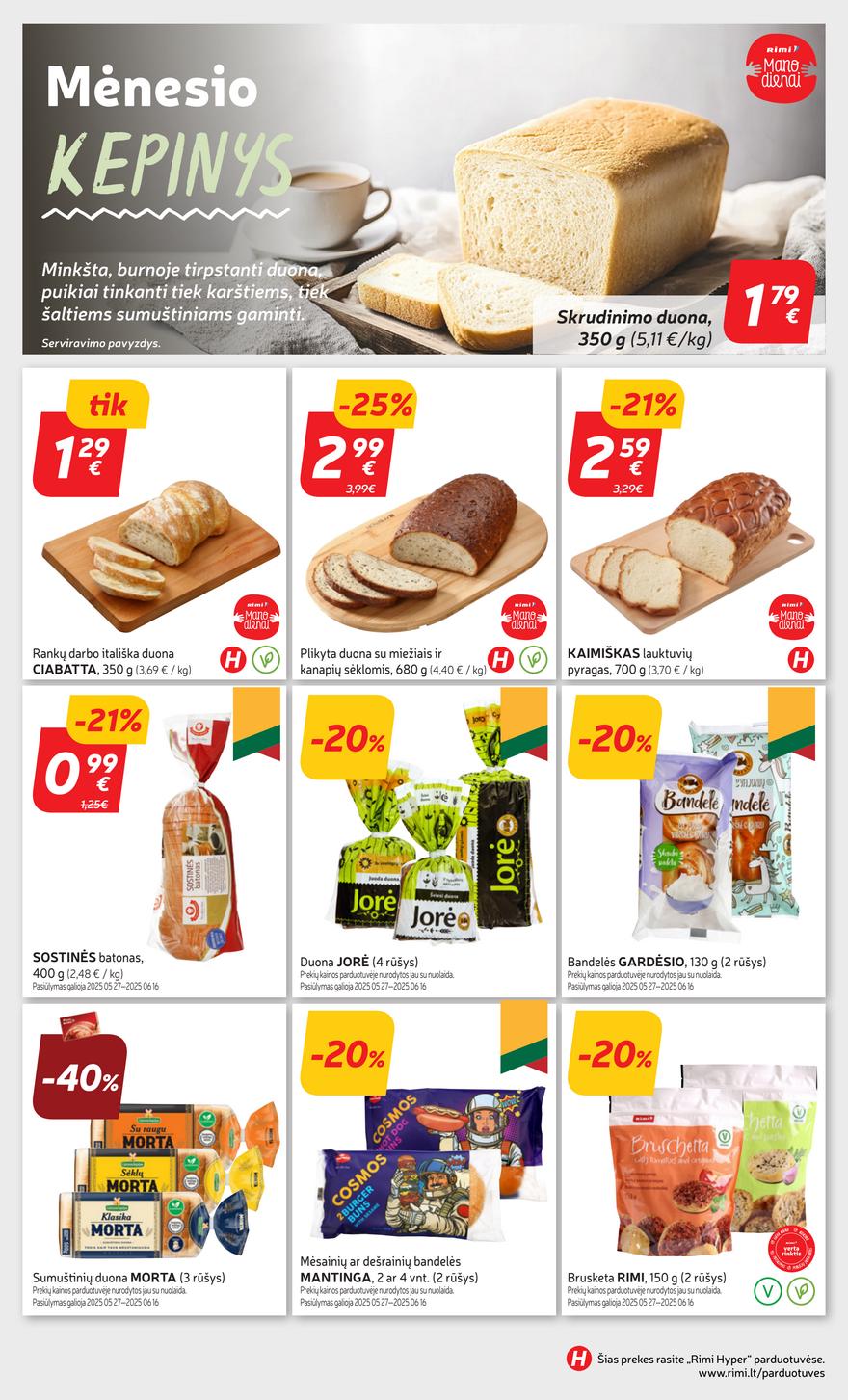 Rimi savaitinis leidinys 22 akcijos nuo 
  2025-05-27 iki 
  2025-06-02 | Leidinukas.lt puslapis 16