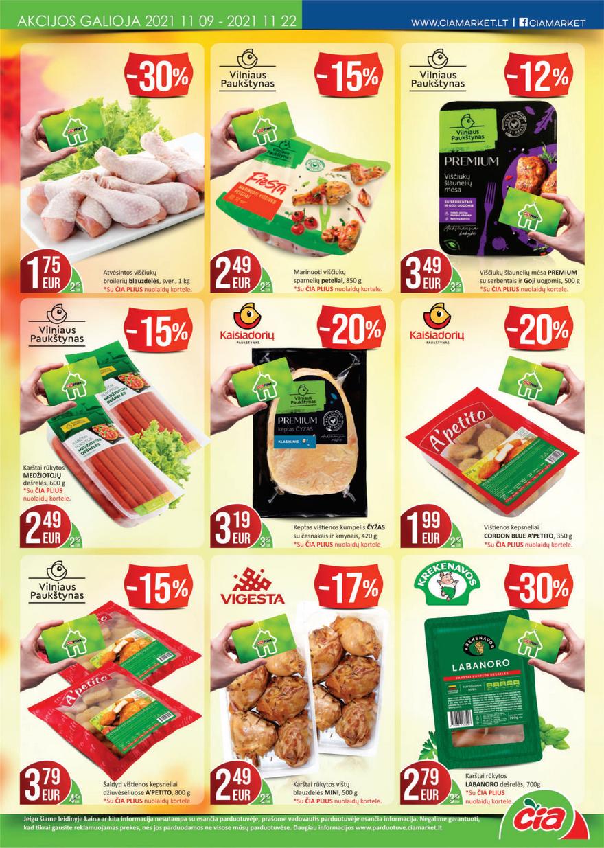 Čia market leidinys akcijos nuo 
  2021-11-09 iki 
  2021-11-22 | Leidinukas.lt puslapis 4