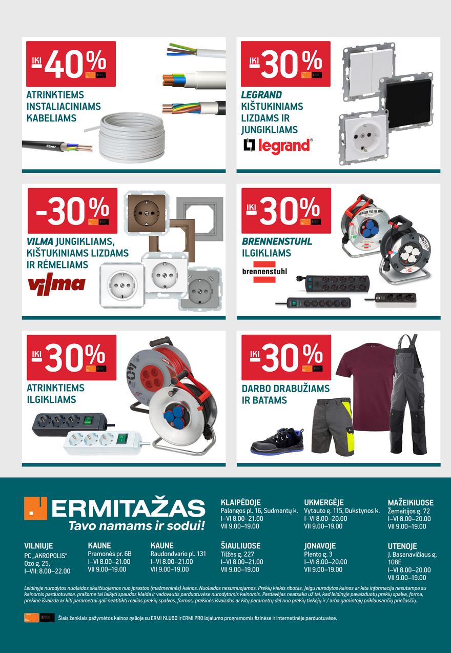Ermitažas leidinys akcijos nuo 
  2026-05-04 iki 
  2026-05-31 | Leidinukas.lt puslapis 47