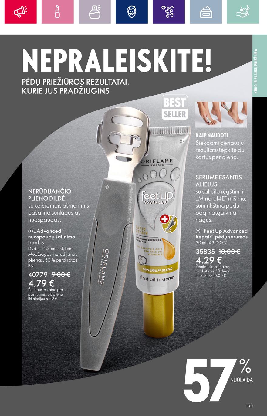 Oriflame katalogas akcijos nuo 
  2023-08-23 iki 
  2023-09-12 | Leidinukas.lt puslapis 153