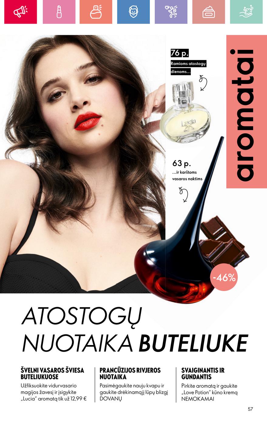 Oriflame katalogas akcijos nuo 
  2025-07-13 iki 
  2025-08-02 | Leidinukas.lt puslapis 57