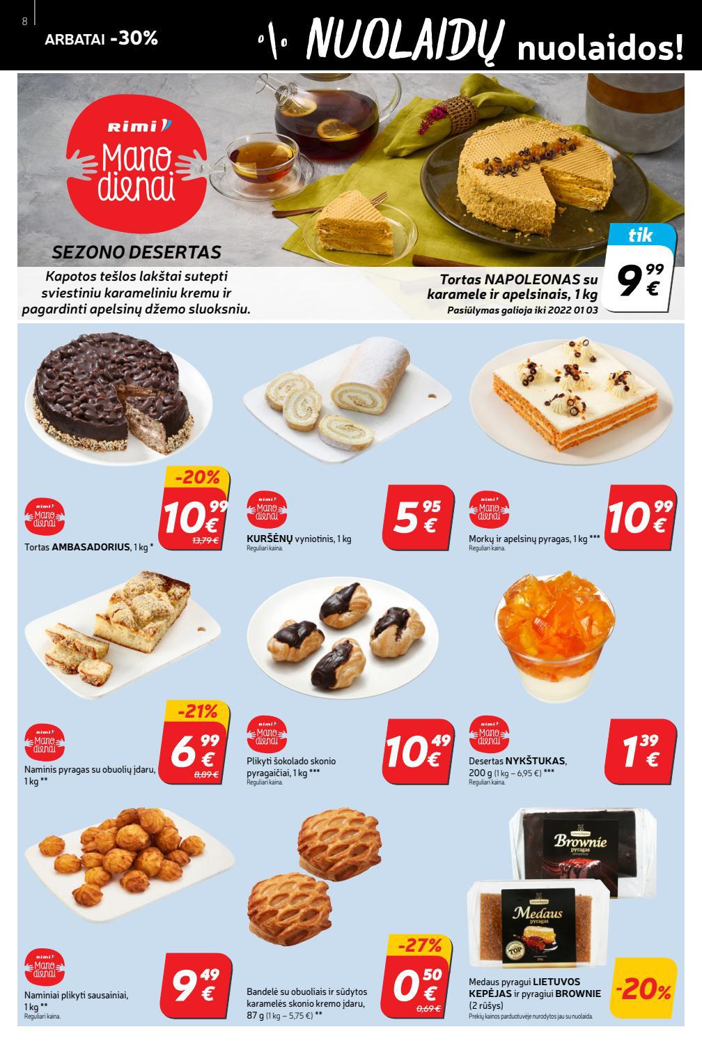 Rimi savaitinis leidinys akcijos nuo 
  2021-12-07 iki 
  2021-12-13 | Leidinukas.lt puslapis 8