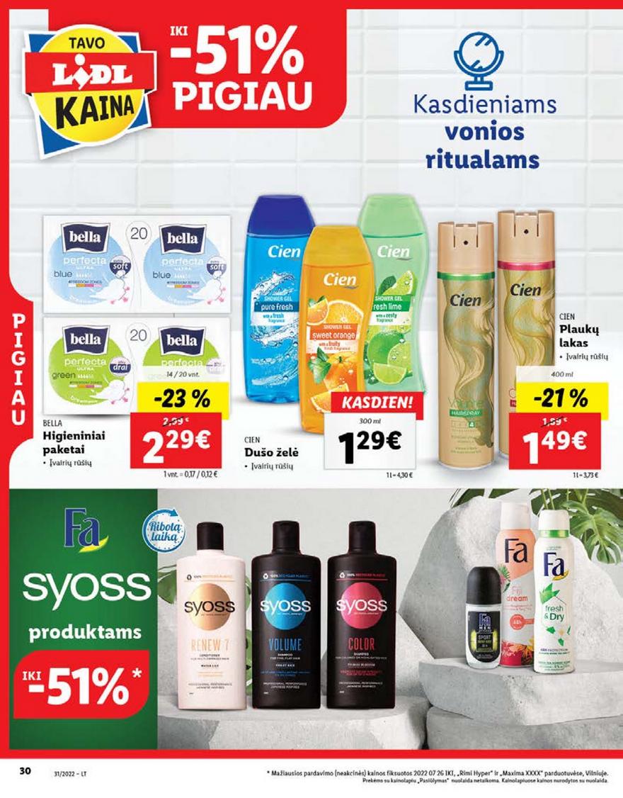 Ldil maisto leidinys akcijos nuo 
  2022-08-01 iki 
  2022-08-07 | Leidinukas.lt puslapis 30