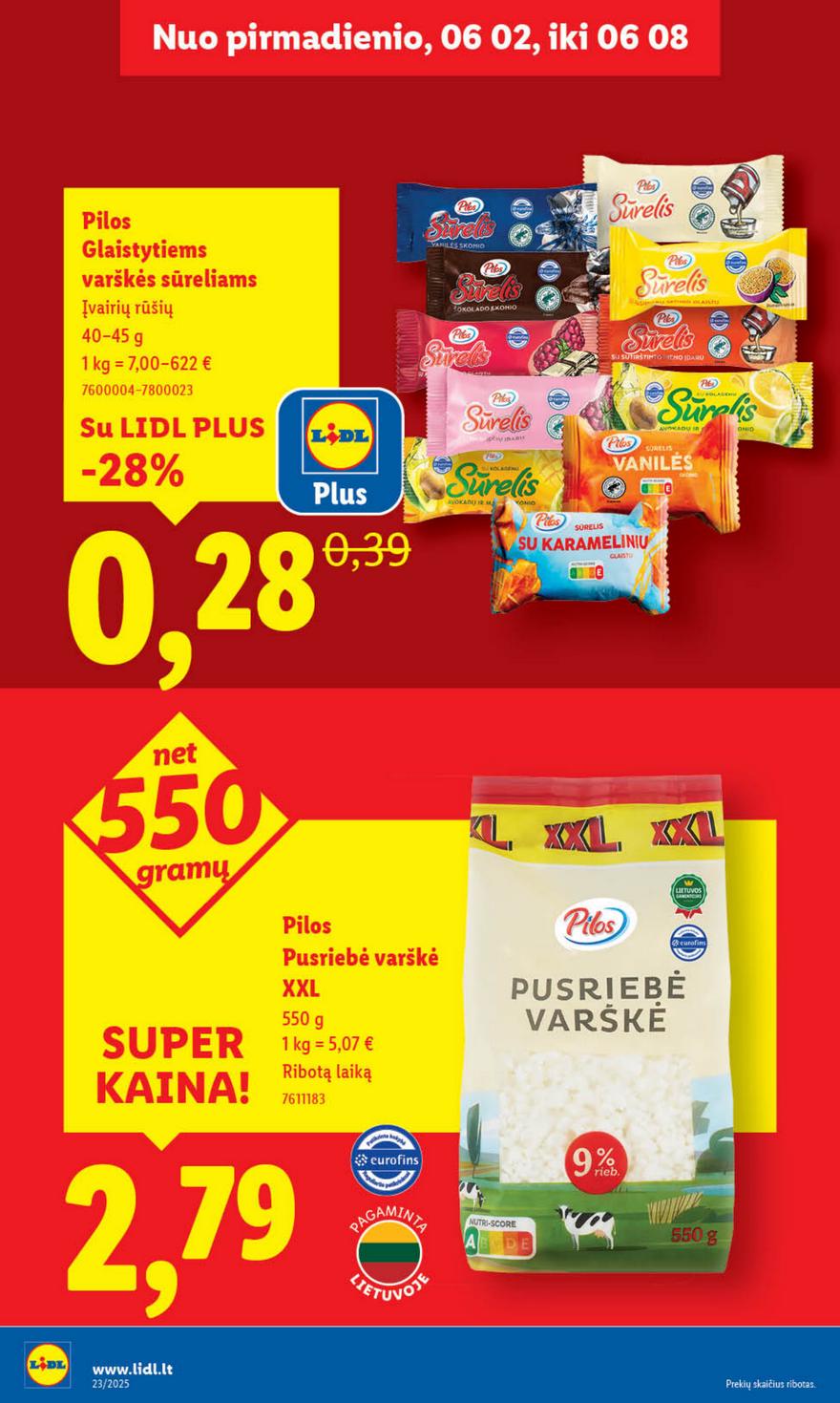 Lidl savaitinis leidinys akcijos nuo 
  2025-06-02 iki 
  2025-06-08 | Leidinukas.lt puslapis 30