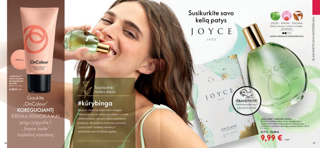 Oriflame katalogas akcijos nuo 
  2021-03-01 iki 
  2021-03-31 | Leidinukas.lt puslapis 14
