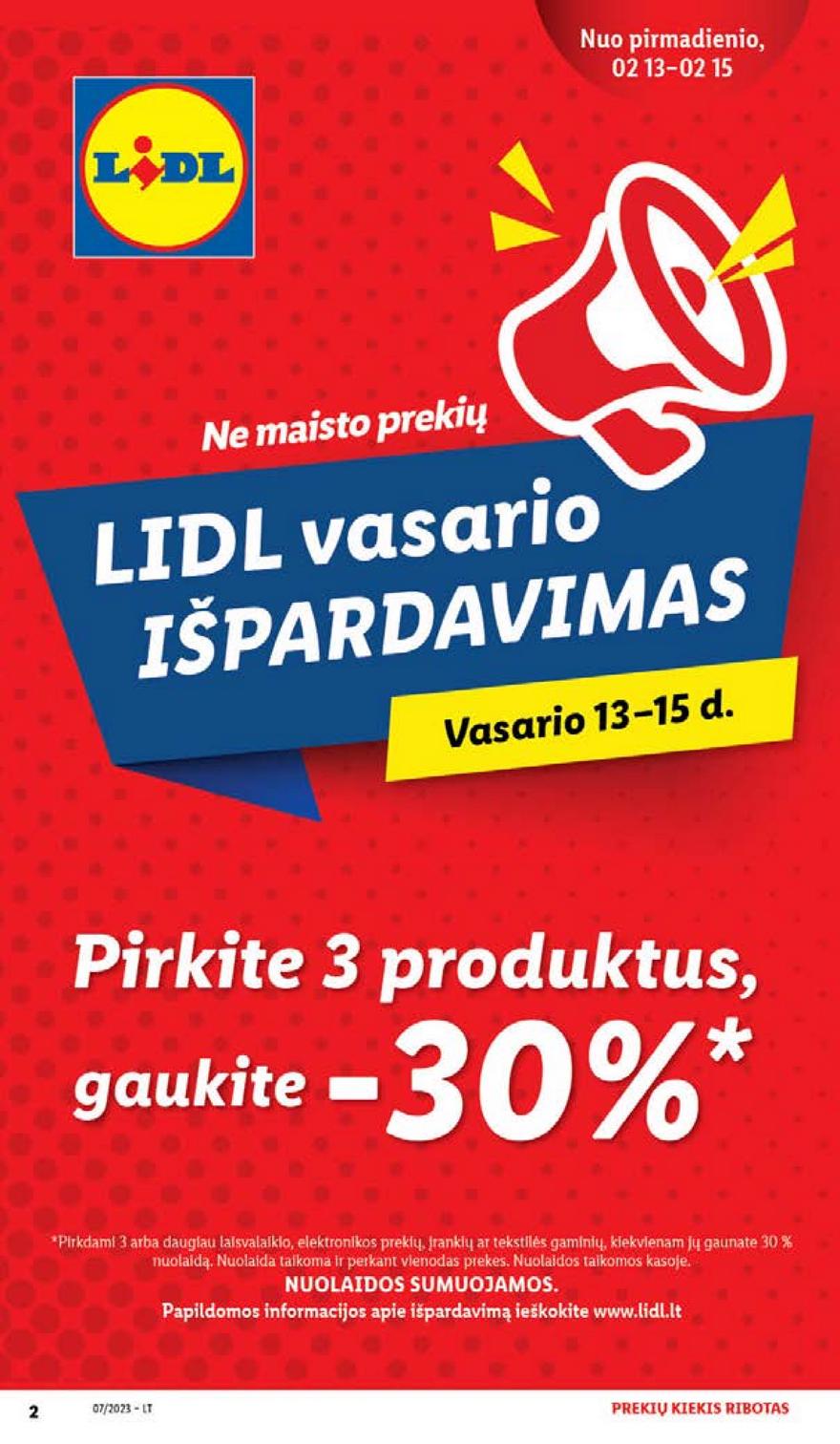 Ldil ne maisto leidinys akcijos nuo 
  2023-02-13 iki 
  2023-02-19 | Leidinukas.lt puslapis 2