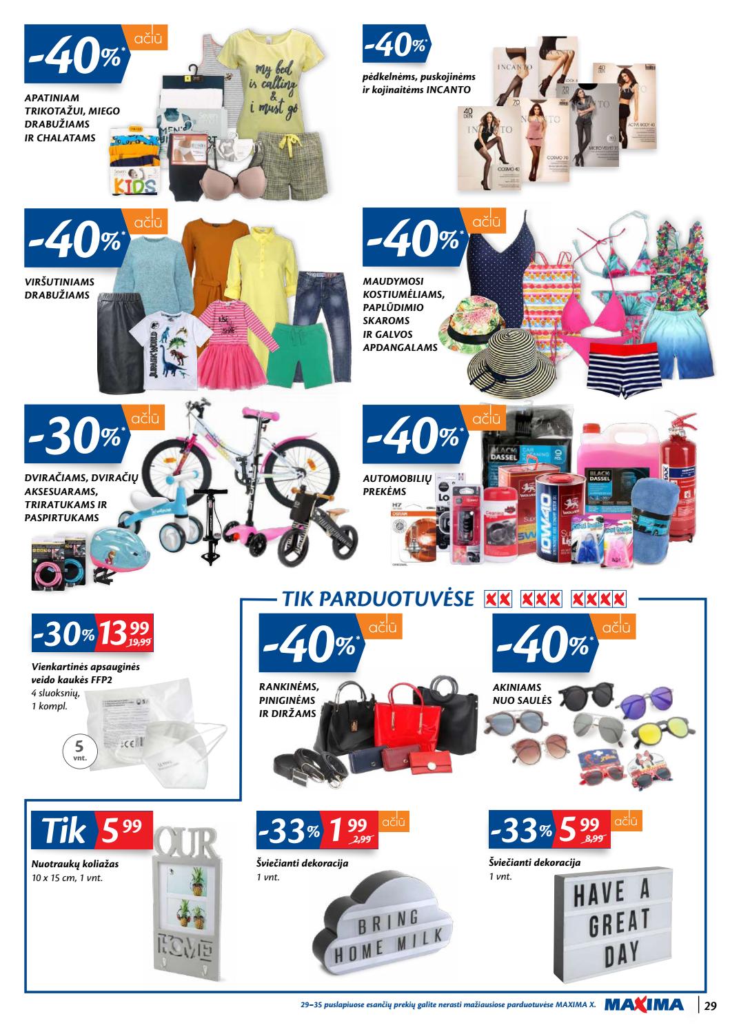 Maxima kaininis leidinys akcijos nuo 
  2020-05-19 iki 
  2020-05-25 | Leidinukas.lt puslapis 29