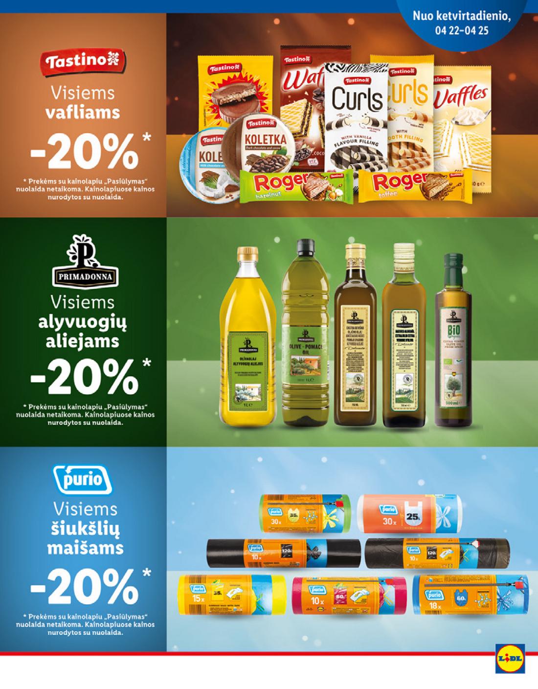 Lidl maisto prekių pasiūlymai akcijos nuo 
  2021-04-19 iki 
  2021-04-25 | Leidinukas.lt puslapis 37