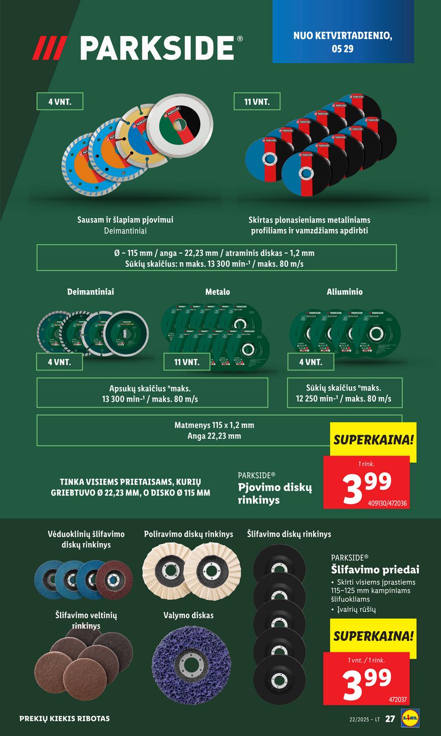 Lidl ne maisto leidinys akcijos nuo 
  2025-05-26 iki 
  2025-06-01 | Leidinukas.lt puslapis 27