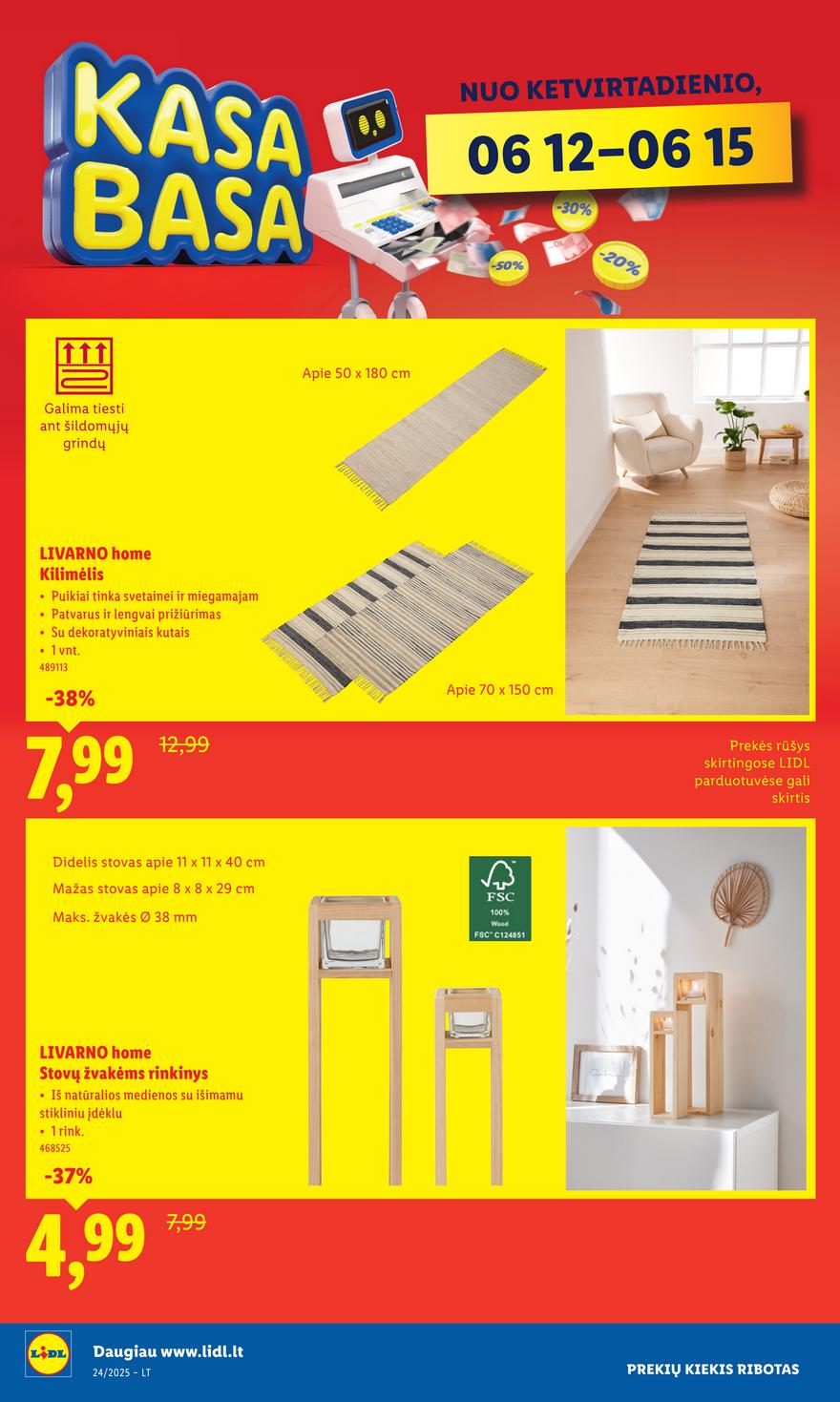 Lidl ne maisto leidinys akcijos nuo 
  2025-06-09 iki 
  2025-06-15 | Leidinukas.lt puslapis 42