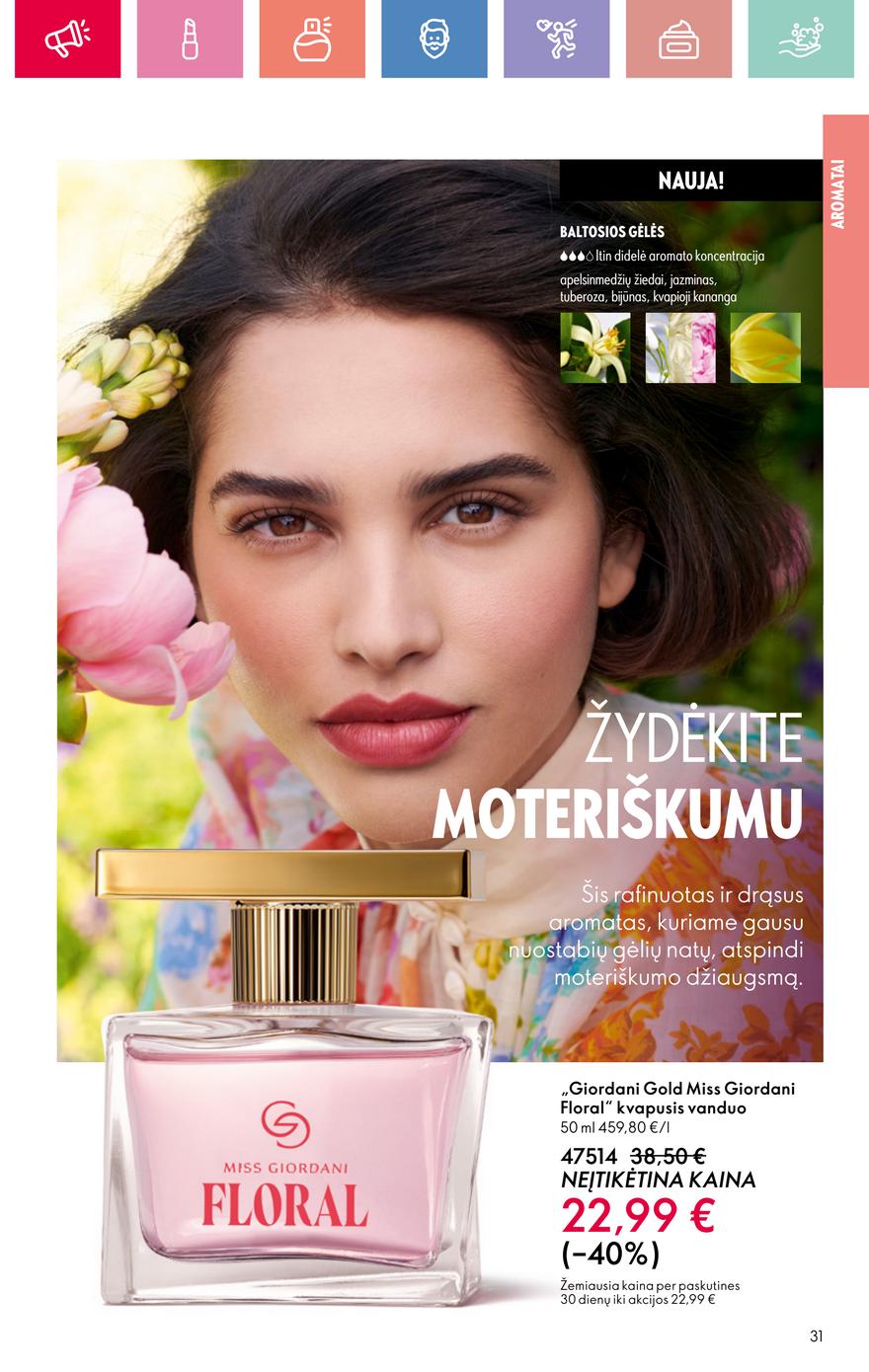 Oriflame katalogas akcijos nuo 
  2025-03-30 iki 
  2025-04-19 | Leidinukas.lt puslapis 31