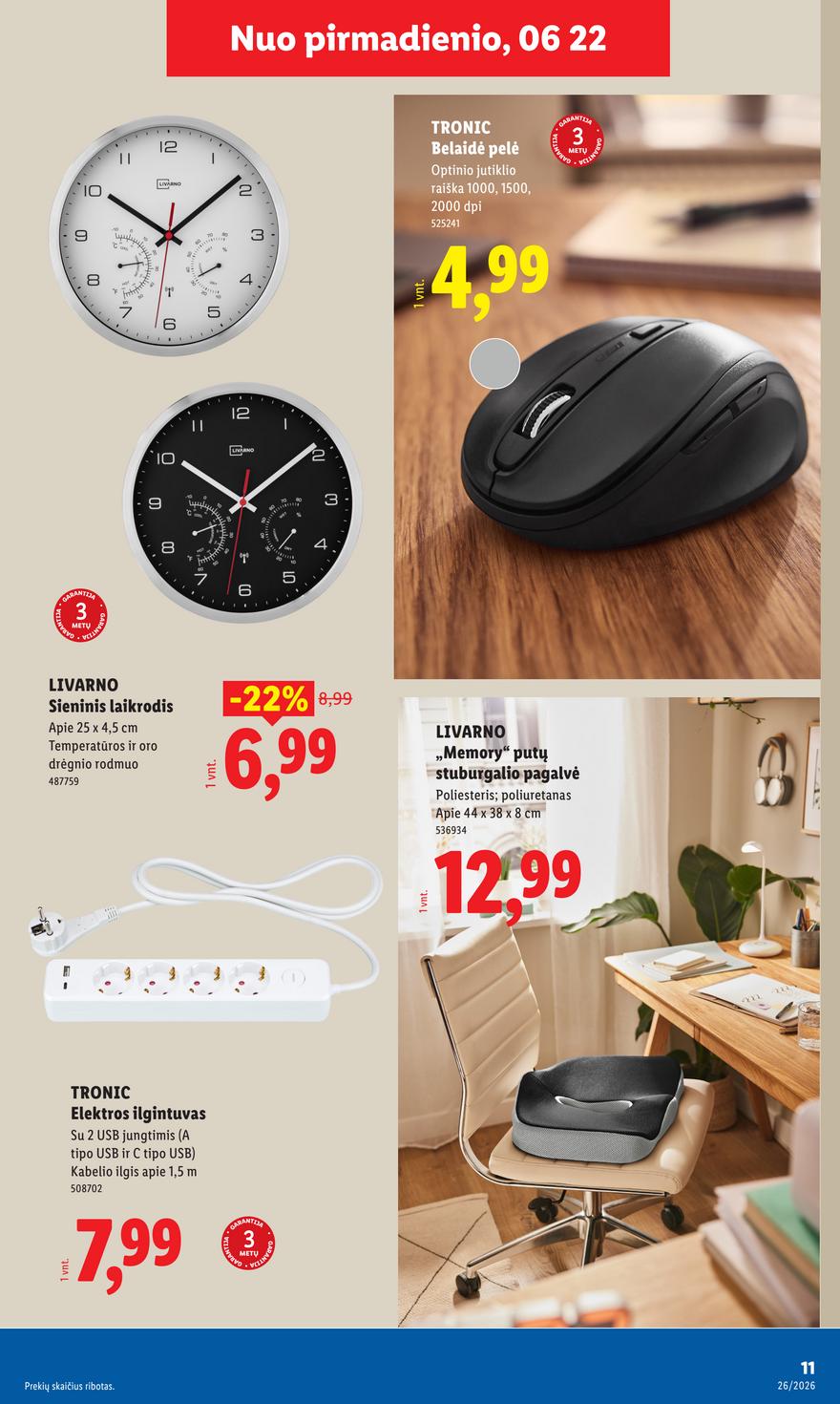 Lidl leidinys akcijos nuo 
  2026-06-22 iki 
  2026-06-28 | Leidinukas.lt puslapis 11