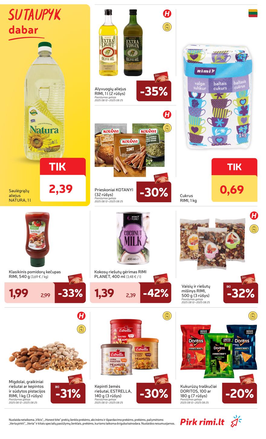 Rimi leidinys 34 akcijos nuo 
  2025-08-19 iki 
  2025-08-25 | Leidinukas.lt puslapis 27