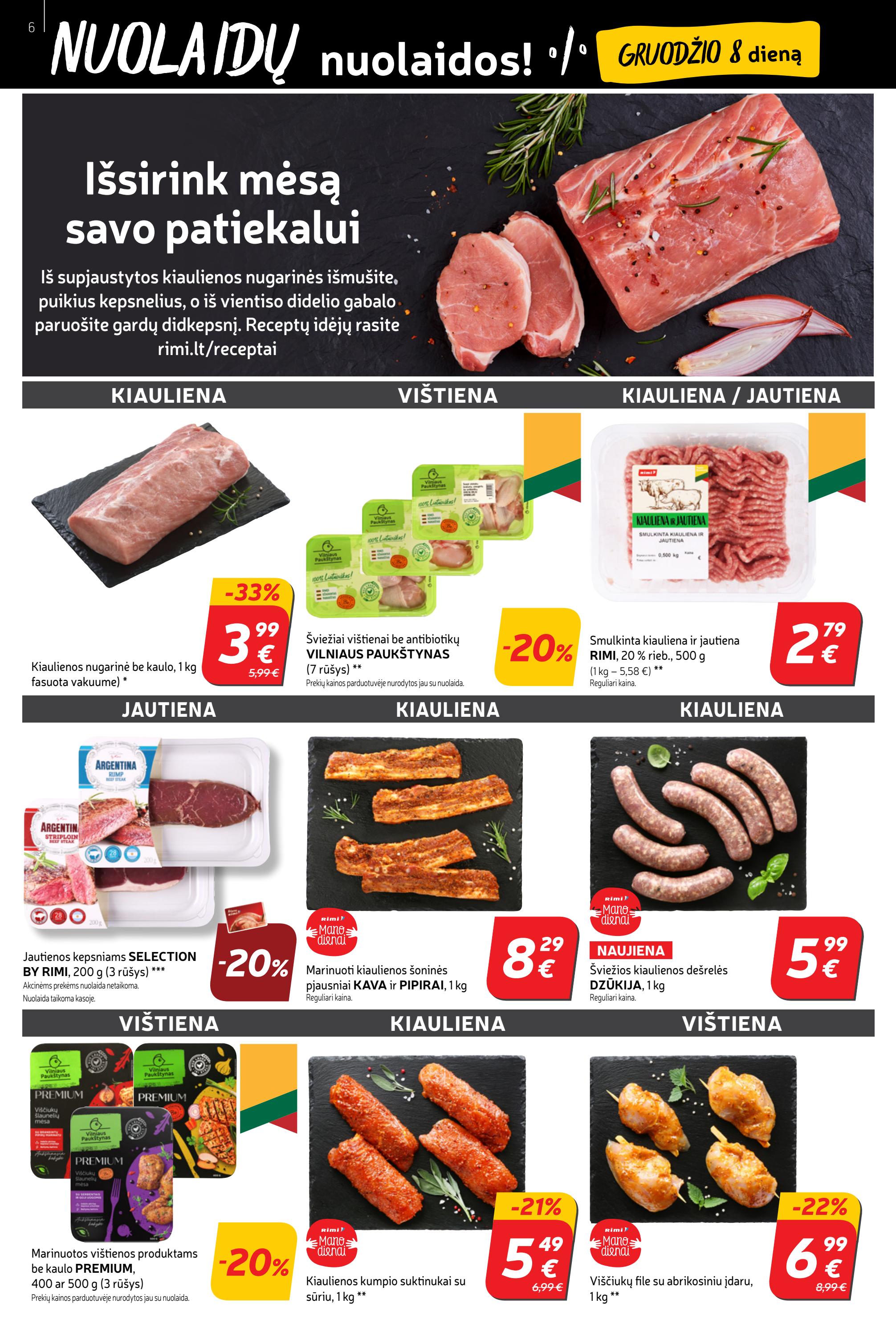 Rimi savaitinis leidinys akcijos nuo 
  2022-12-06 iki 
  2022-12-12 | Leidinukas.lt puslapis 6
