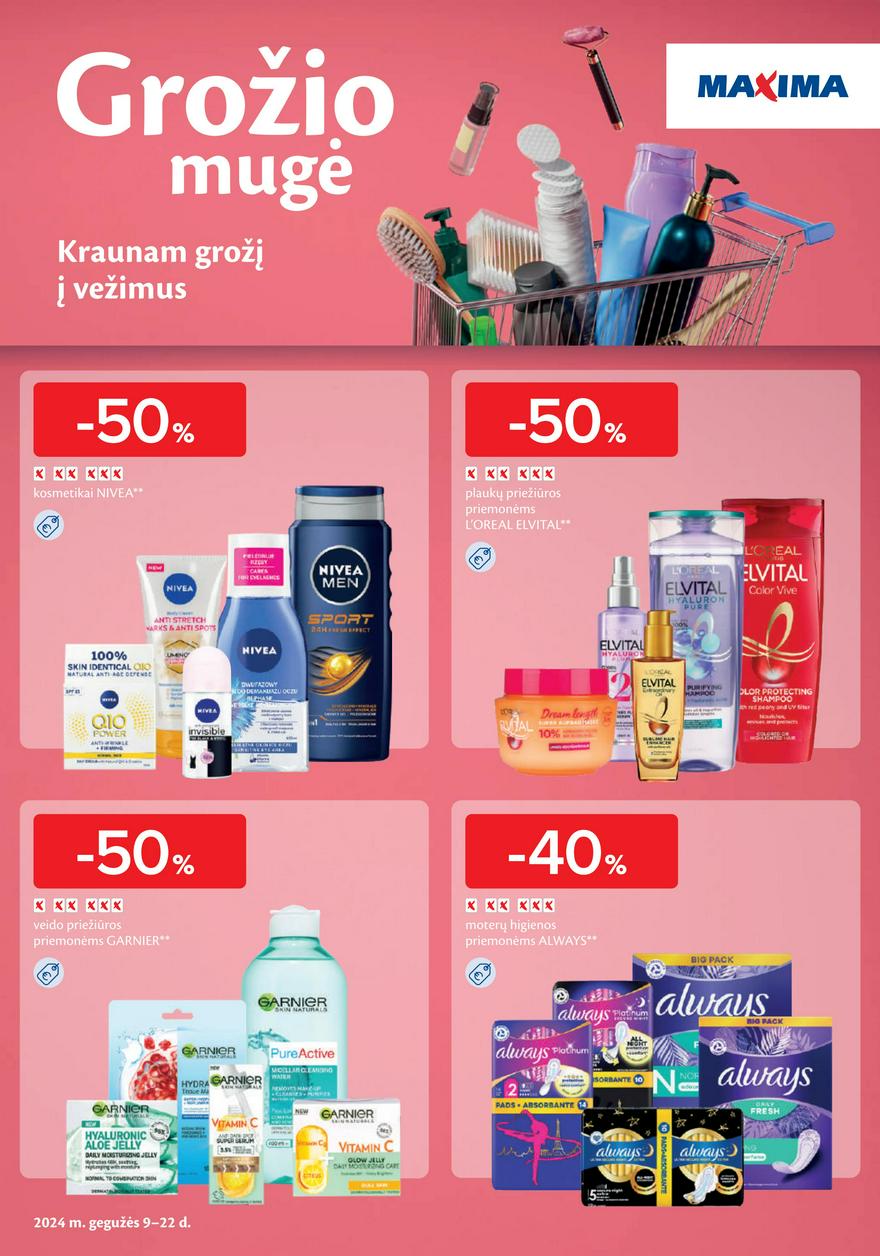 Maxima leidinys akcijos nuo 
  2024-05-09 iki 
  2024-05-22 | Leidinukas.lt puslapis 1