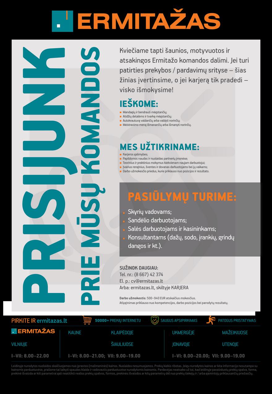Ermitažas leidinys akcijos nuo 
  2021-09-15 iki 
  2021-10-12 | Leidinukas.lt puslapis 56