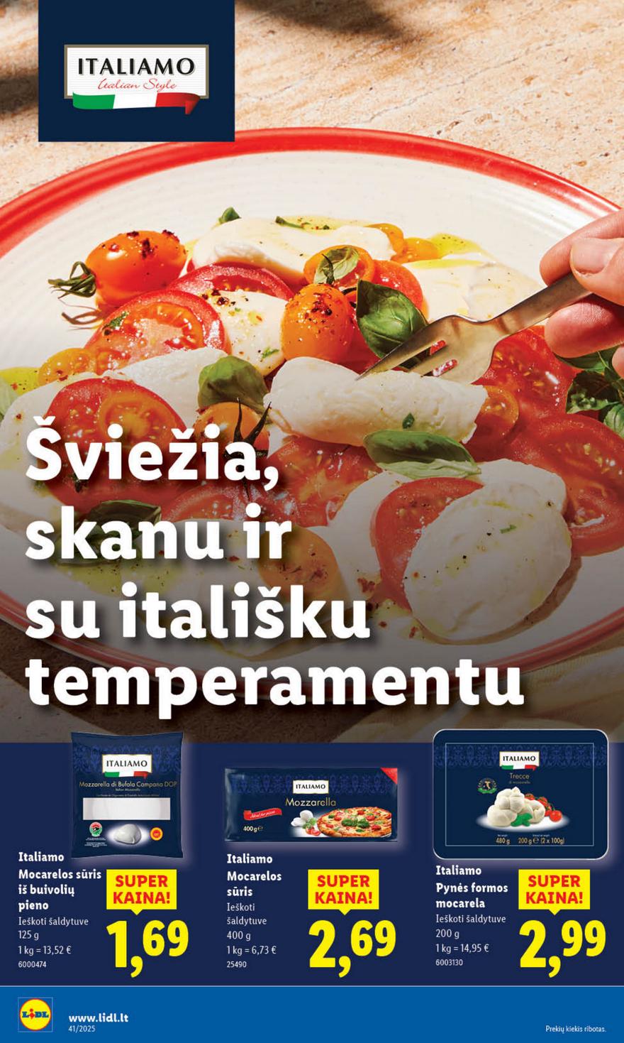 Lidl leidinys naujas akcijos nuo 
  2025-10-06 iki 
  2025-10-12 | Leidinukas.lt puslapis 14