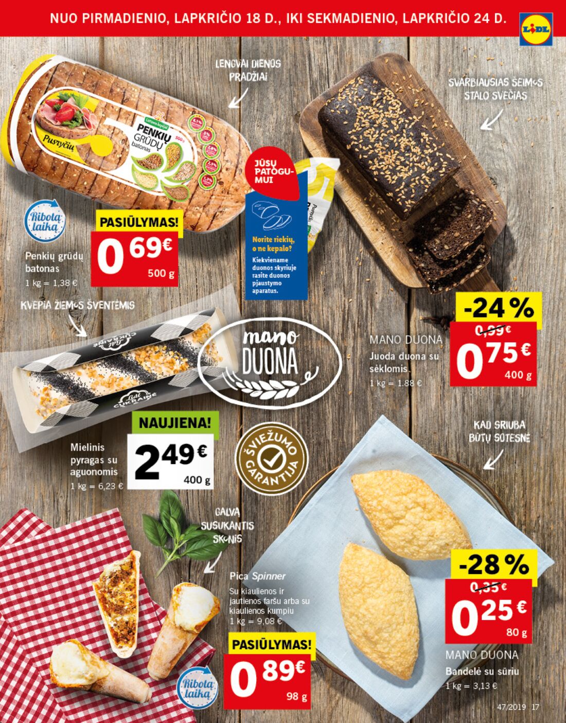 Lidl savaitinis leidinys akcijos nuo 
  2019-11-18 iki 
  2019-11-24 | Leidinukas.lt puslapis 17