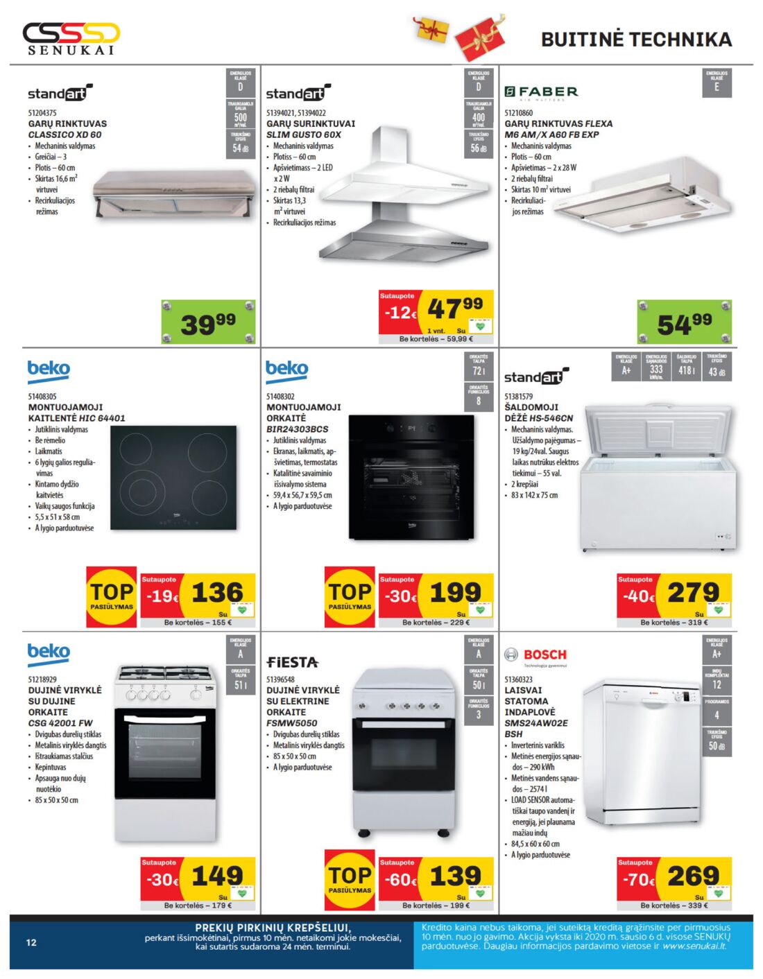 Senukai reklaminis leidinys akcijos nuo 
  2019-12-05 iki 
  2020-01-06 | Leidinukas.lt puslapis 12