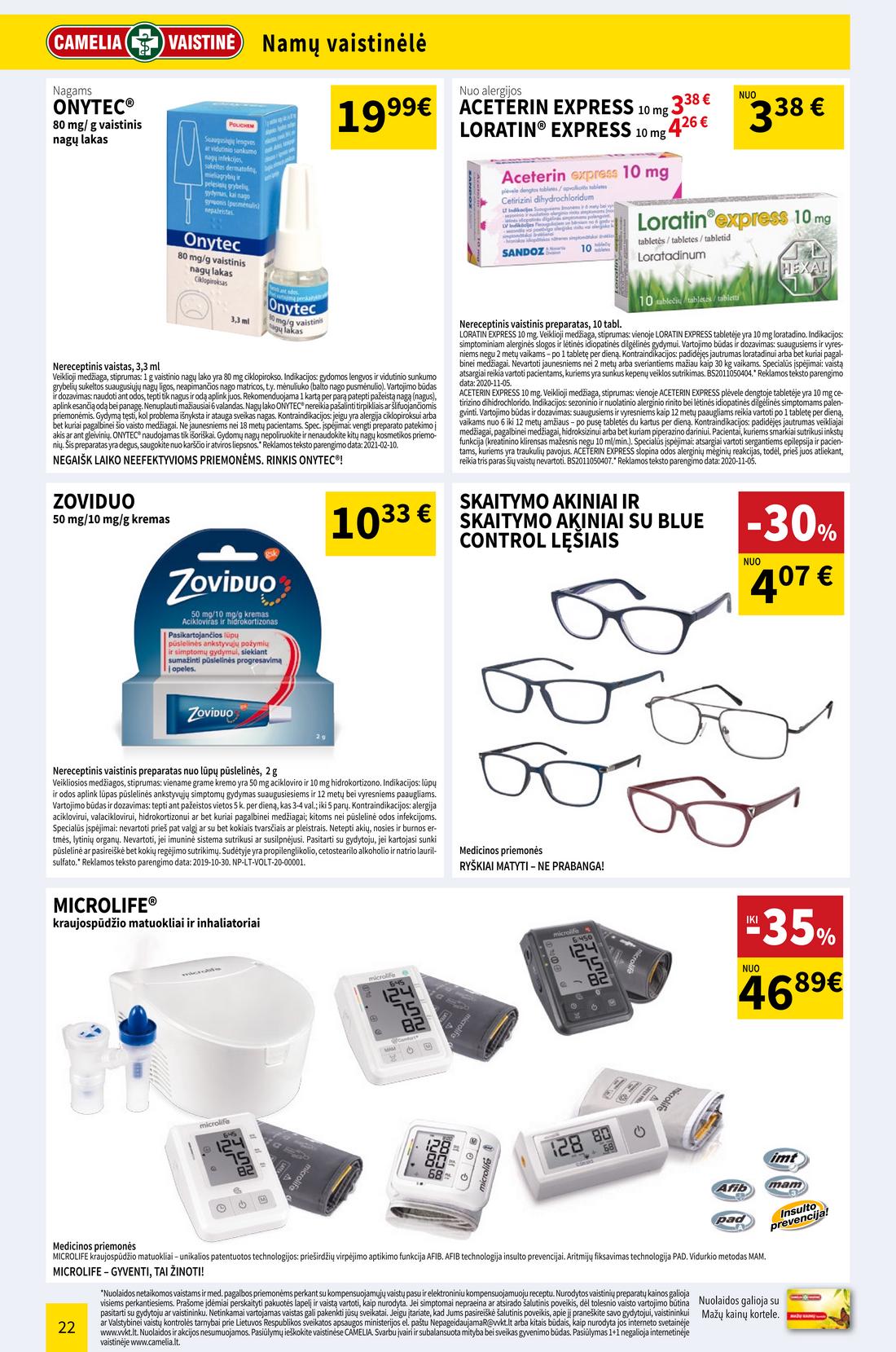 Camelia kovo leidinys. akcijos nuo 
  2021-03-01 iki 
  2021-03-31 | Leidinukas.lt puslapis 22