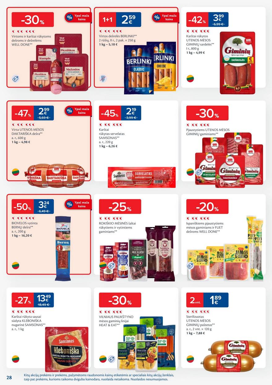 Maxima savaitinis leidinys akcijos nuo 
  2025-09-30 iki 
  2025-10-06 | Leidinukas.lt puslapis 28