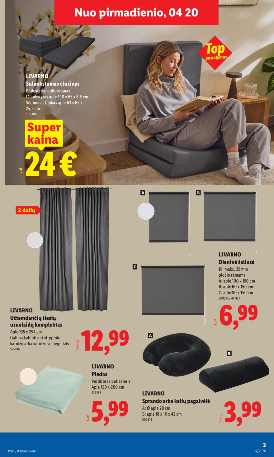 Lidl leidinys akcijos nuo 
  2026-04-20 iki 
  2026-04-26 | Leidinukas.lt puslapis 3