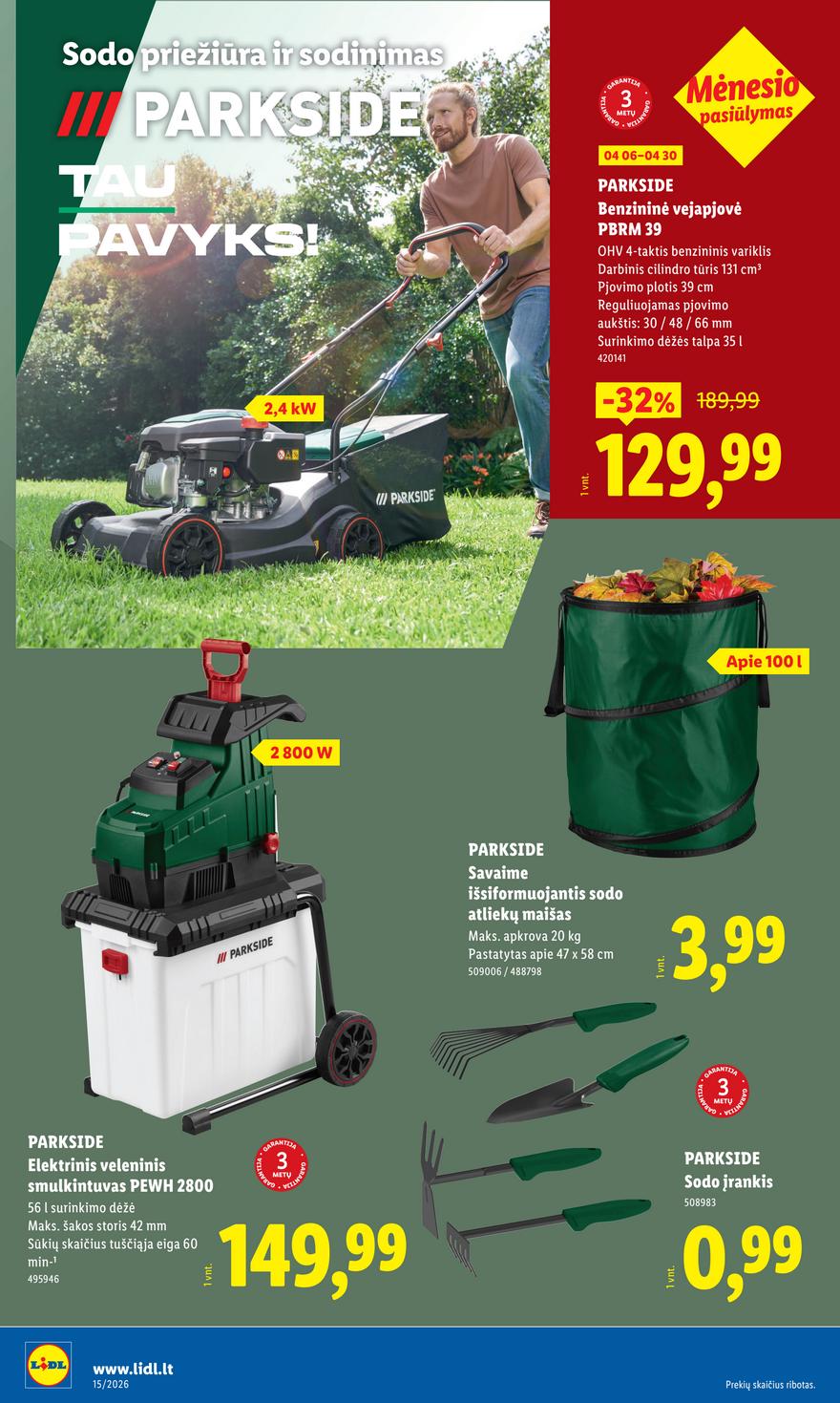 Lidl leidinys akcijos nuo 
  2026-04-06 iki 
  2026-04-12 | Leidinukas.lt puslapis 6