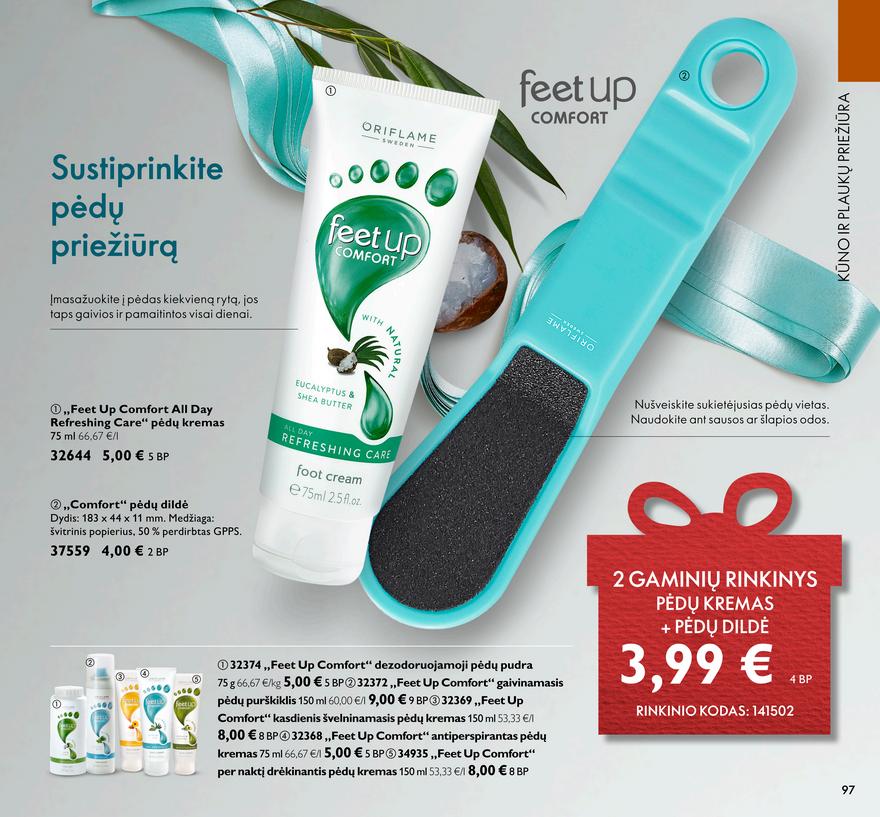 Oriflame katalogas akcijos nuo 
  2021-12-01 iki 
  2021-12-31 | Leidinukas.lt puslapis 97
