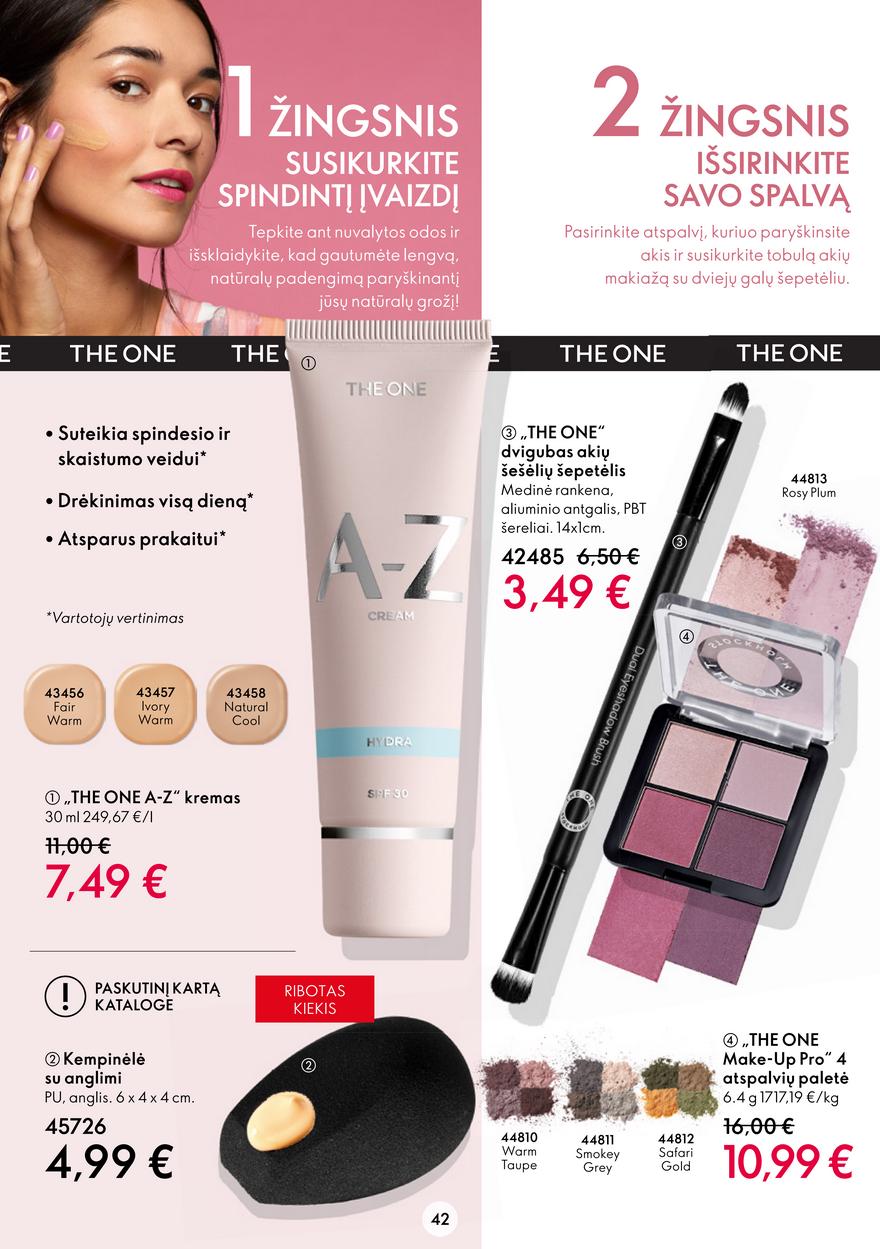 Oriflame katalogas akcijos nuo 
  2023-02-22 iki 
  2023-03-14 | Leidinukas.lt puslapis 42