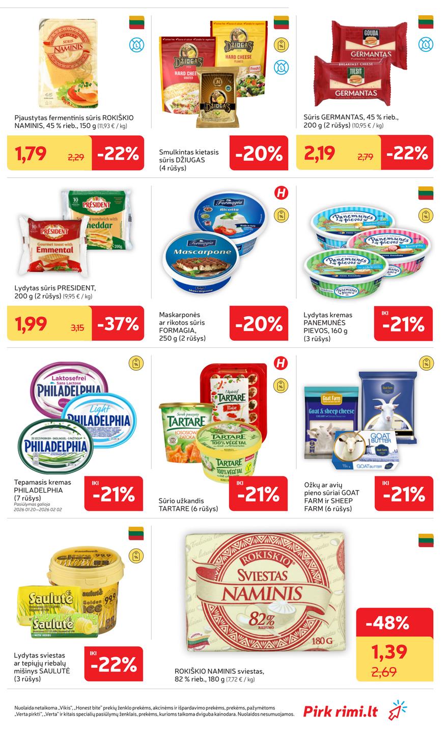 Rimi leidinys akcijos nuo 
  2026-01-27 iki 
  2026-02-02 | Leidinukas.lt puslapis 15