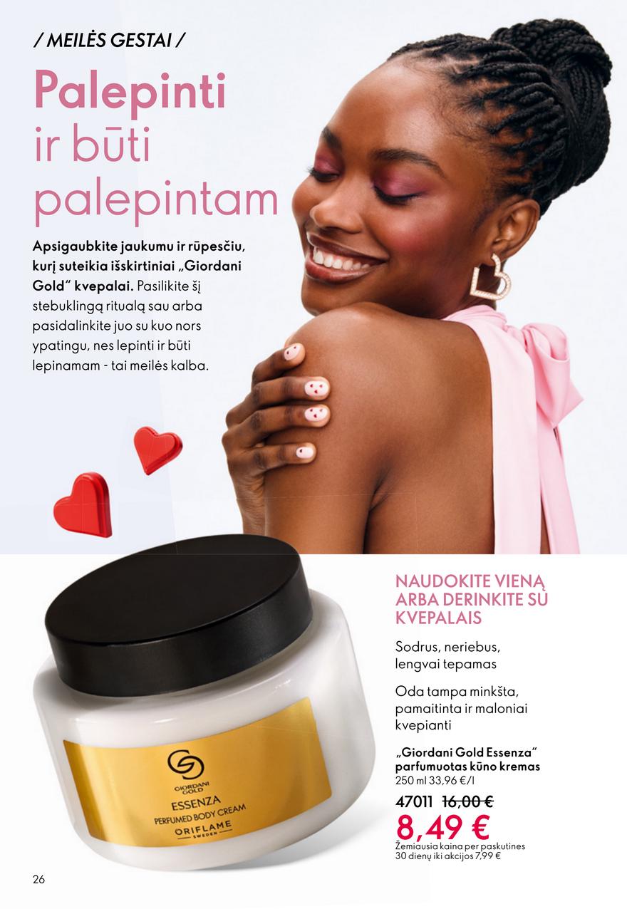Oriflame katalogas akcijos nuo 
  2026-01-28 iki 
  2026-02-17 | Leidinukas.lt puslapis 26