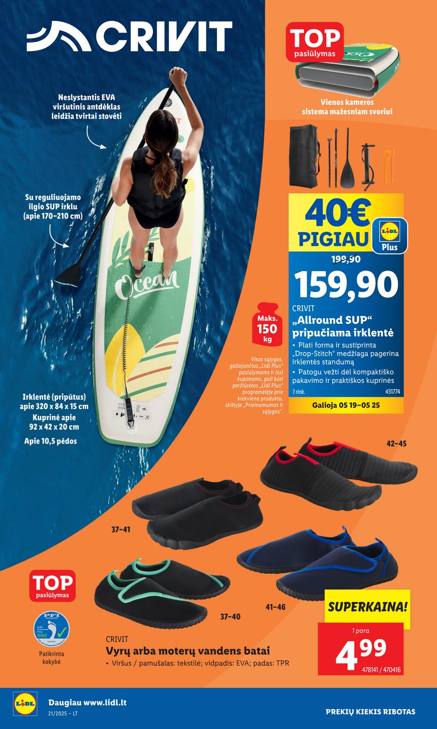 Lidl ne maisto leidinys akcijos nuo 
  2025-05-19 iki 
  2025-05-25 | Leidinukas.lt puslapis 6