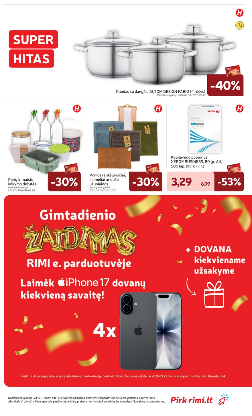 Rimi leidinys akcijos nuo 
  2026-03-17 iki 
  2026-03-23 | Leidinukas.lt puslapis 37