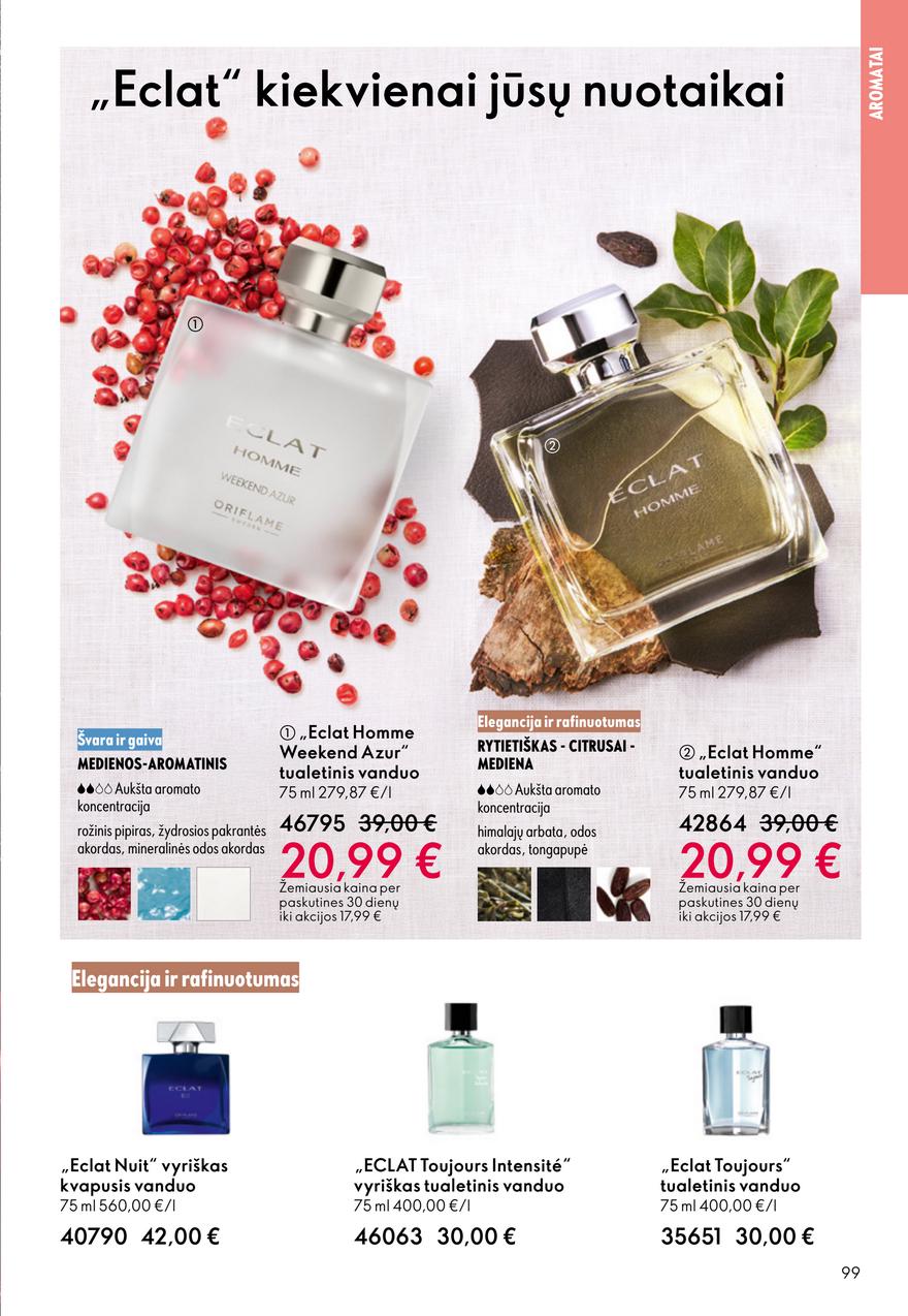 Oriflame katalogas akcijos nuo 
  2025-09-14 iki 
  2025-10-07 | Leidinukas.lt puslapis 99