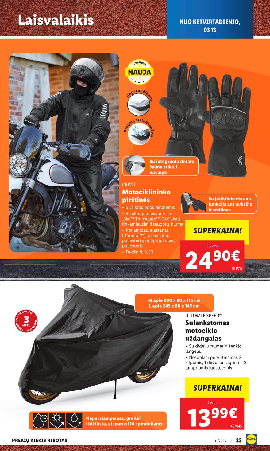 Lidl ne maisto leidinys akcijos nuo 
  2025-03-10 iki 
  2025-03-16 | Leidinukas.lt puslapis 35