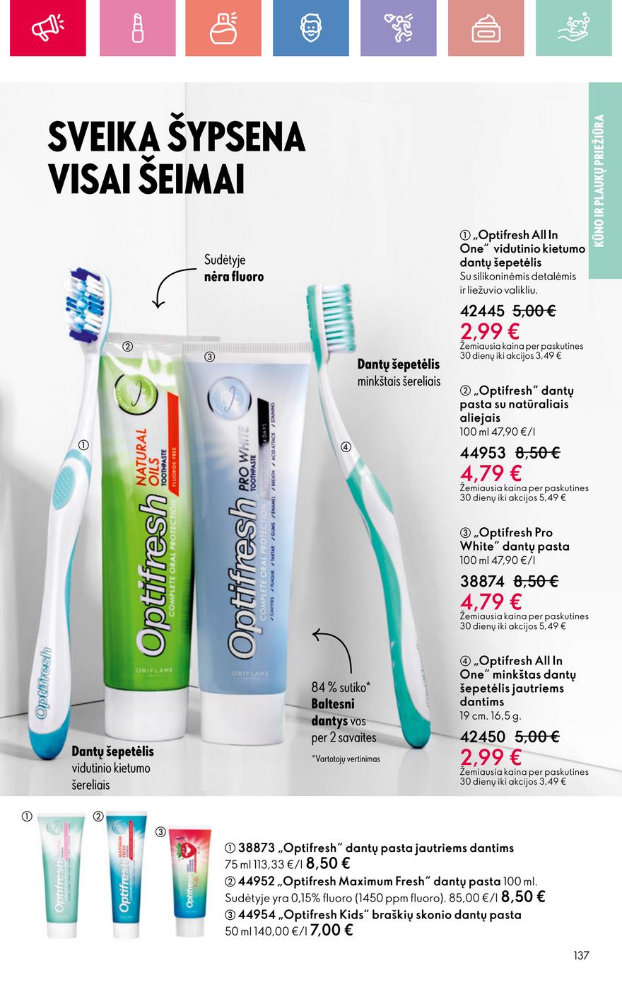 Oriflame katalogas akcijos nuo 
  2025-07-13 iki 
  2025-08-02 | Leidinukas.lt puslapis 137