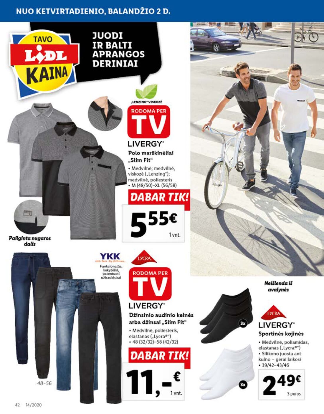 Lidl savaitinis leidinys akcijos nuo 
  2020-03-30 iki 
  2020-04-05 | Leidinukas.lt puslapis 42