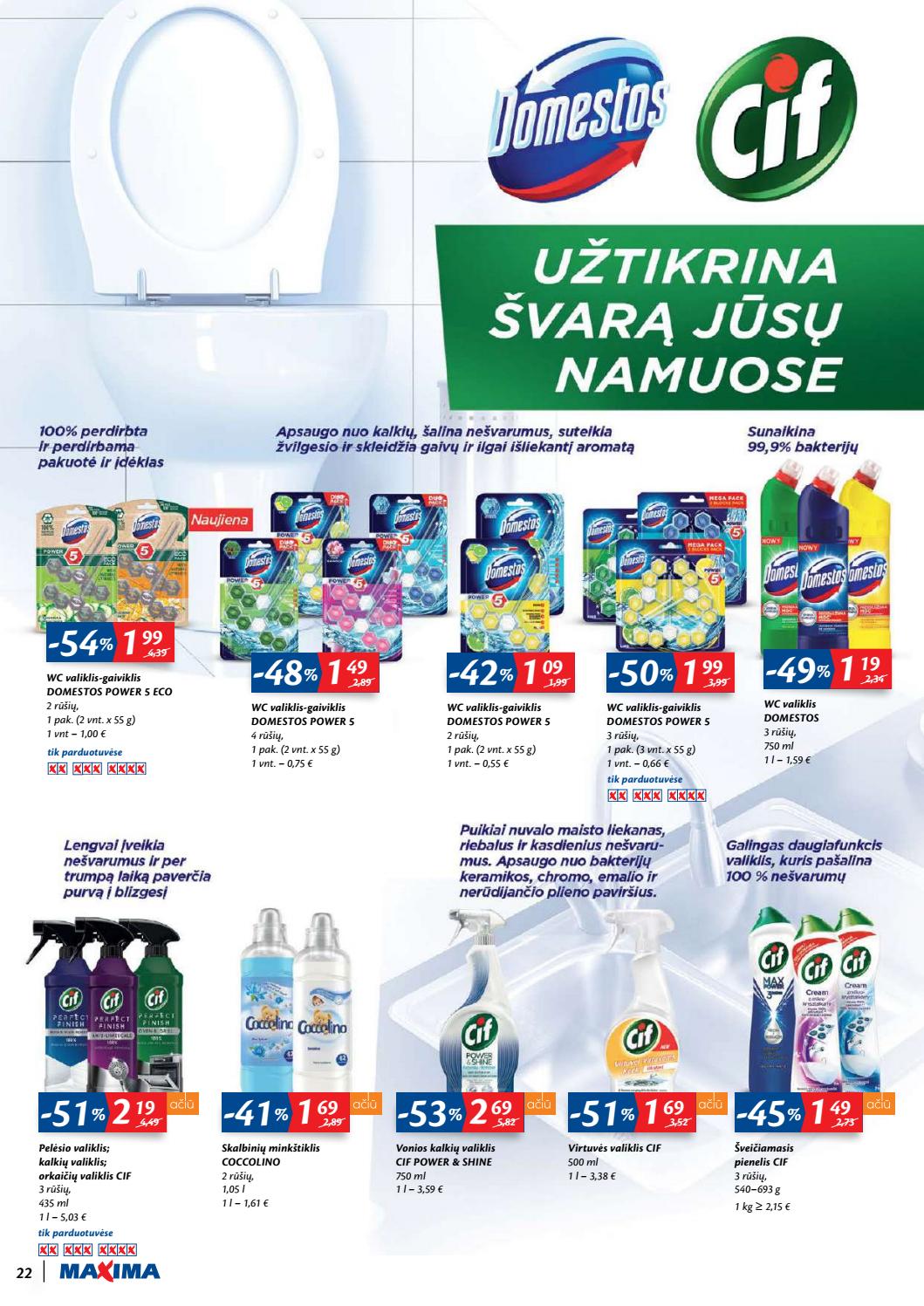 Maxima kaininis leidinys akcijos nuo 
  2020-08-11 iki 
  2020-08-17 | Leidinukas.lt puslapis 22