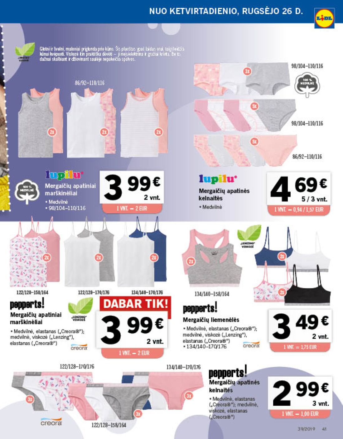Lidl savaitinis leidinys akcijos nuo 
  2019-09-23 iki 
  2019-09-29 | Leidinukas.lt puslapis 41