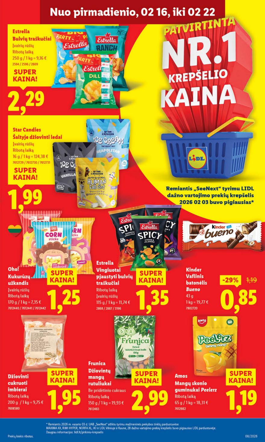 Lidl leidinys akcijos nuo 
  2026-02-16 iki 
  2026-02-22 | Leidinukas.lt puslapis 25